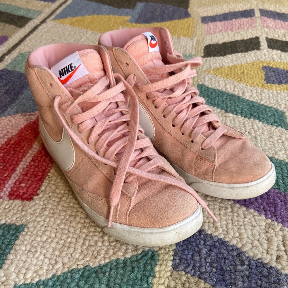 Nike Blazers, vintage suede pink